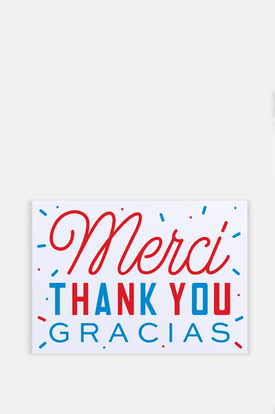 Merci / Gracias Card