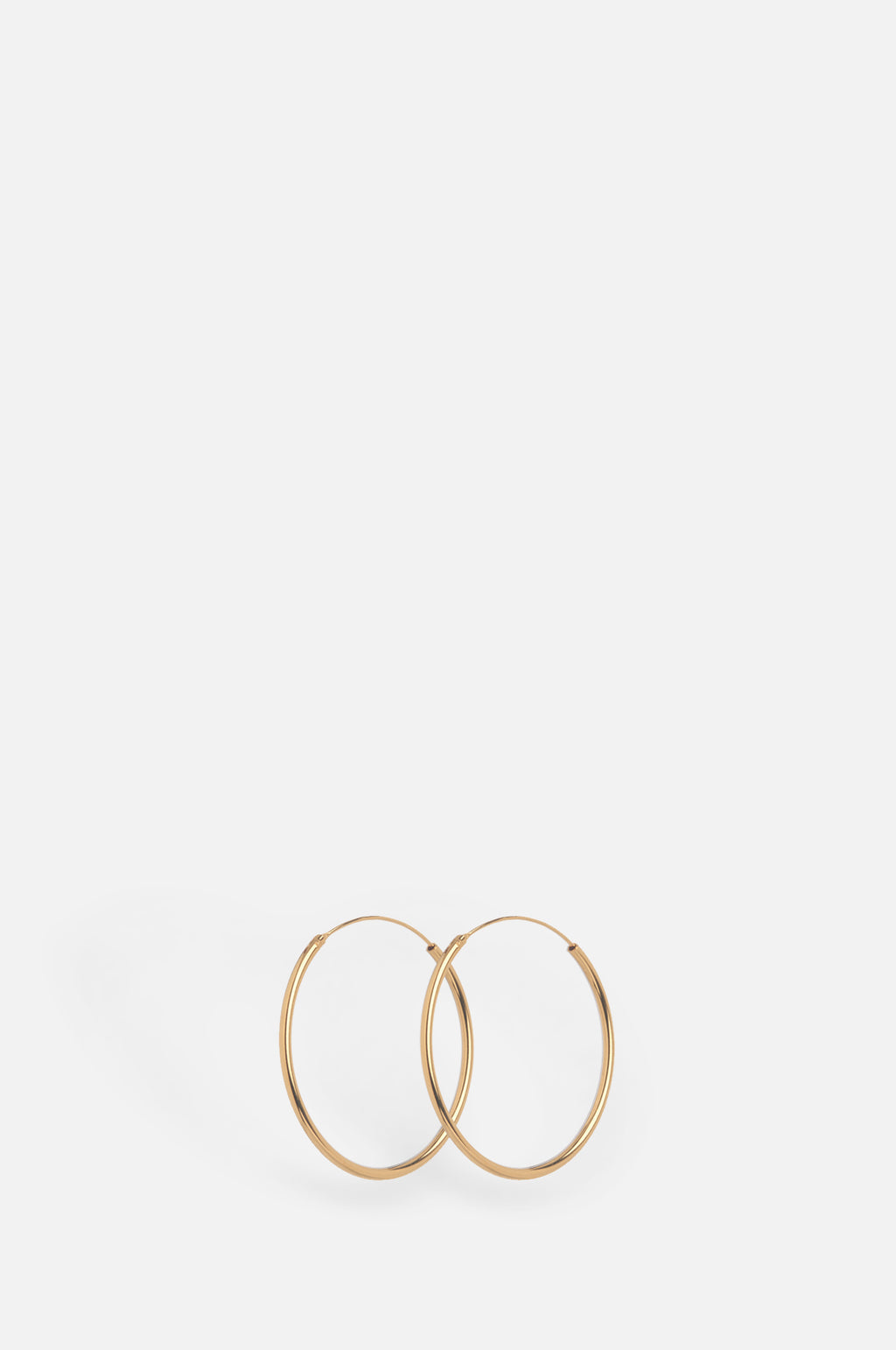 Mini Plain Gold Hoops