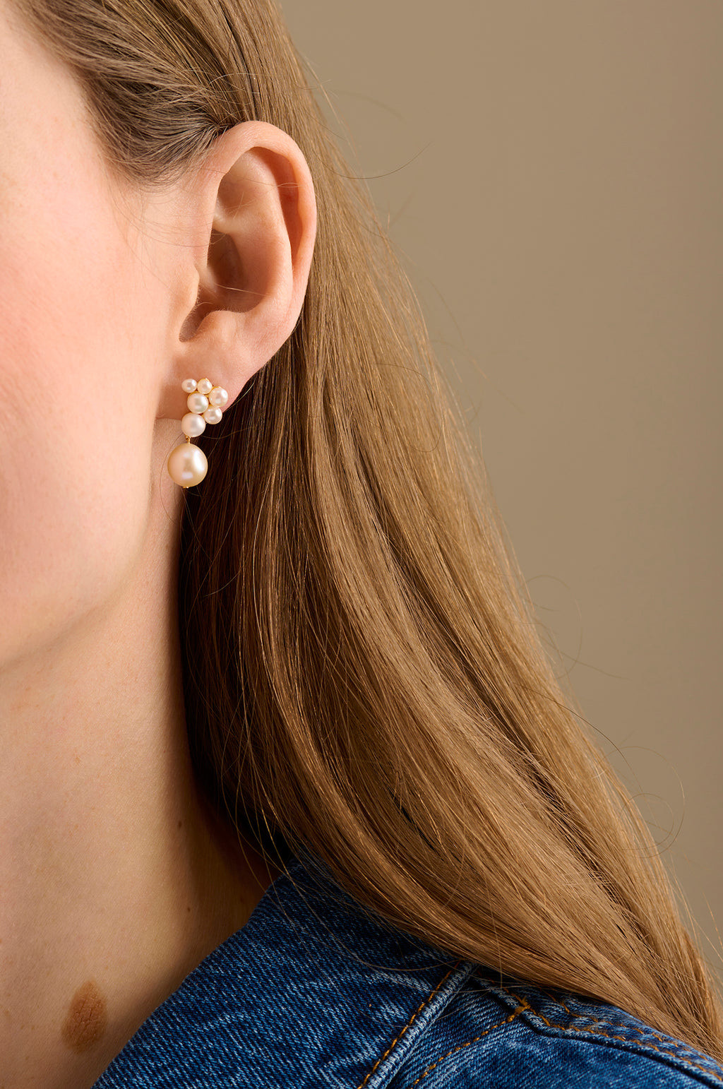 Ocean Treasure Gold Earsticks