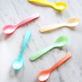 Egg Spoon Apple Green