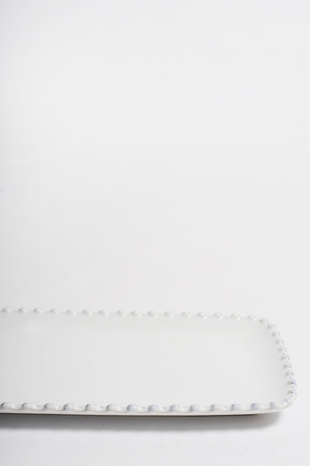 Pearl White Rectangular Tray