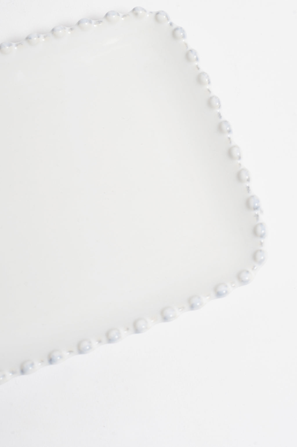 Pearl White Rectangular Tray