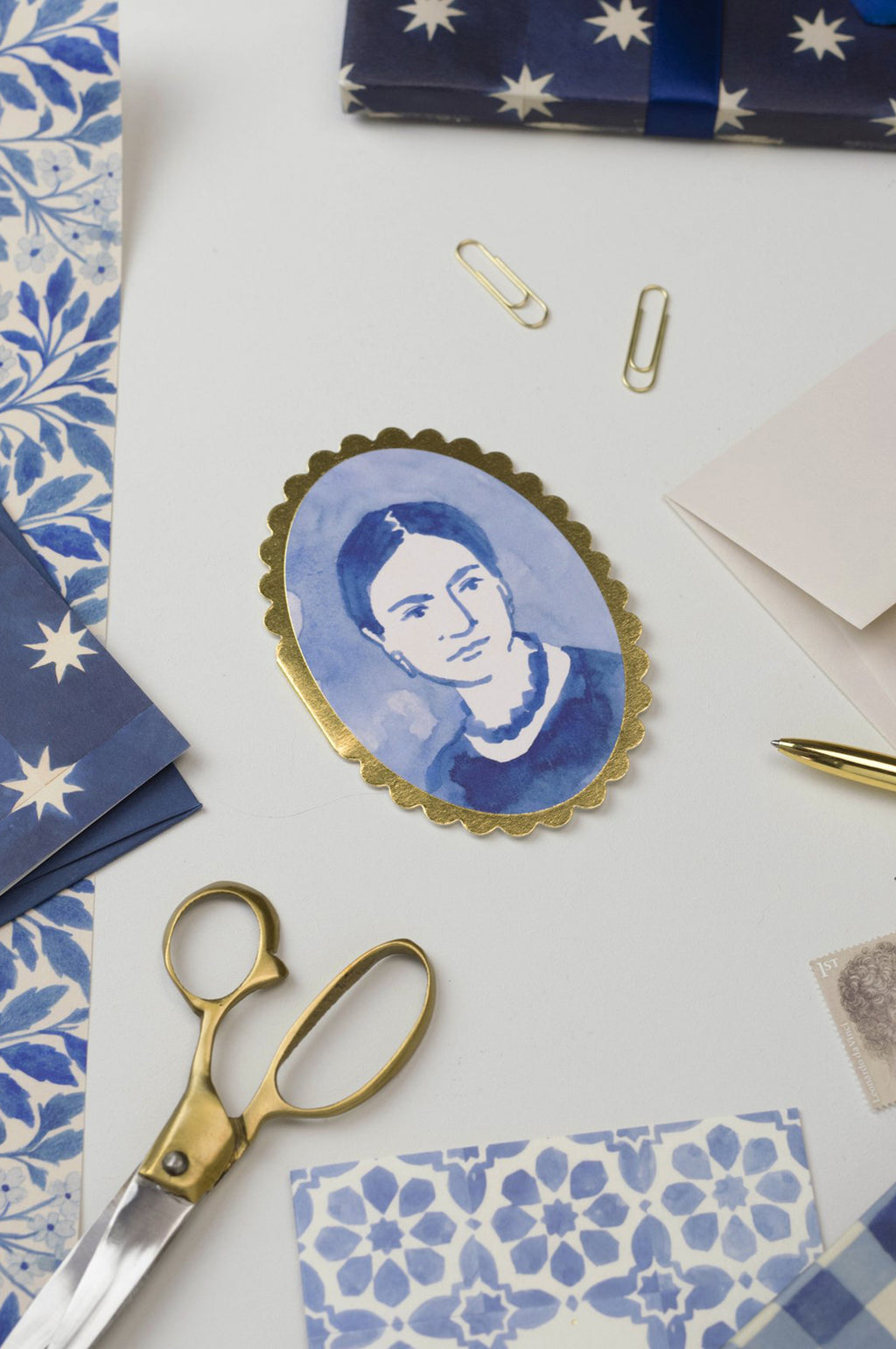 Portrait Miniature Mini Card