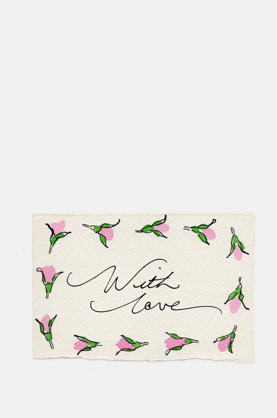 Rosebuds With Love Card