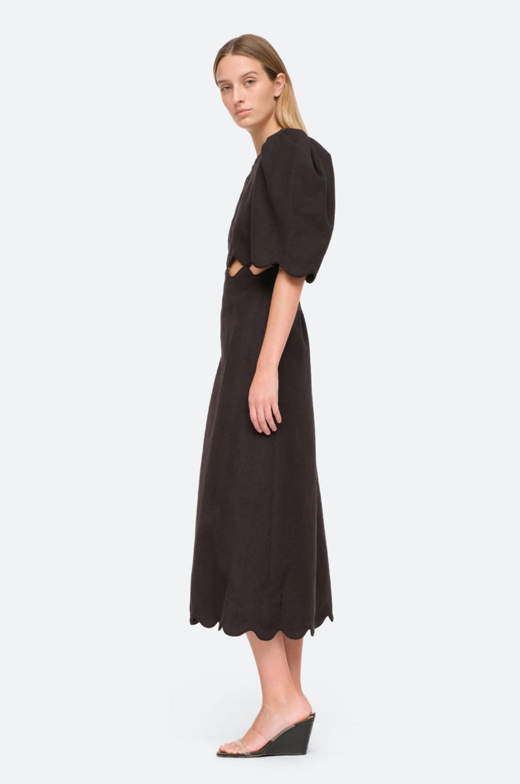 Leona S/Slv Dress Black