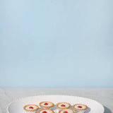 Pearl White Oval Platter Large