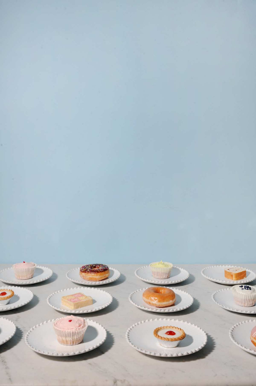 Pearl White Salad Plate