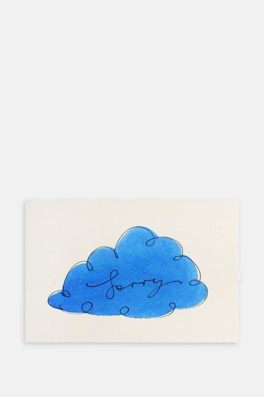 Sorry Cloud Card