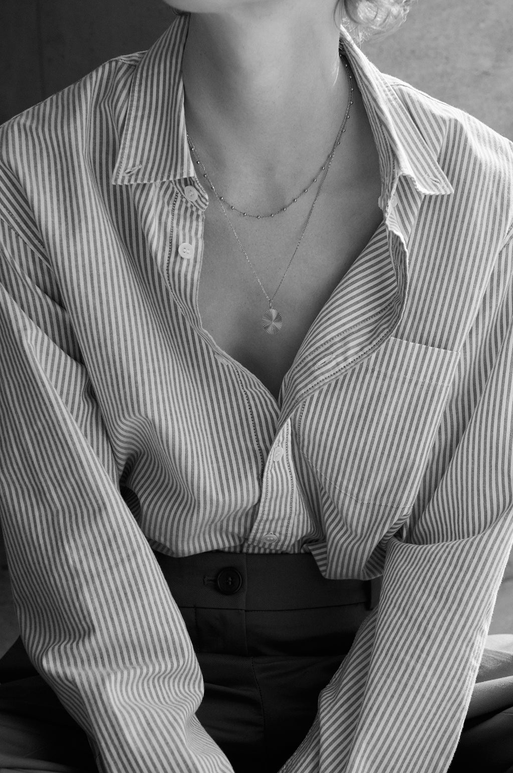 Vega Silver Necklace