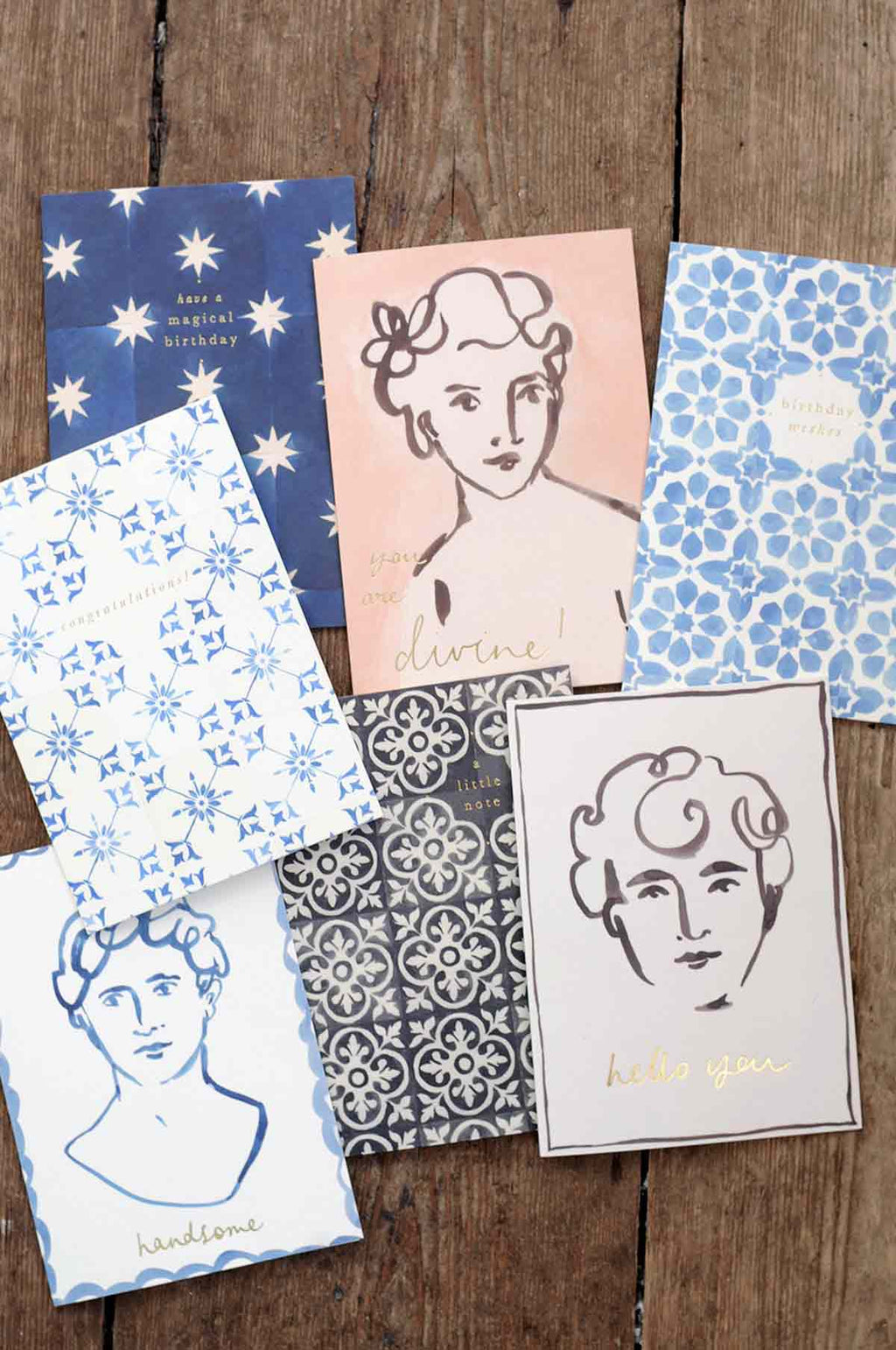 Ecru Tile Congratulations Card