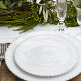 Pearl White Dinner Plate