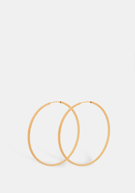 Orbit Gold Hoops