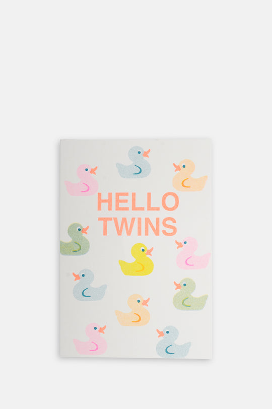 Hello Twins Riso Card